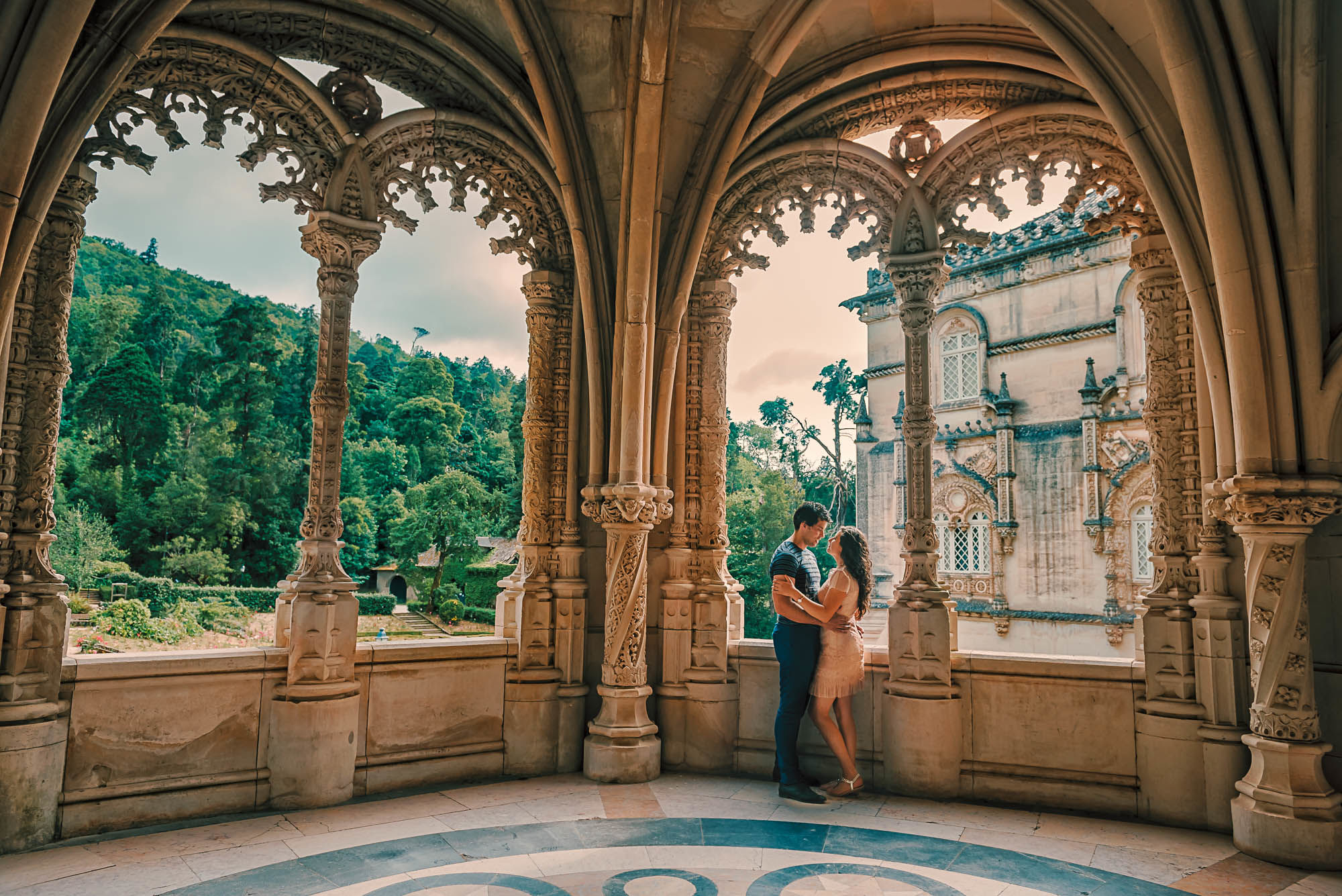 Sessão fotográfica no Buçaco Sessão fotográfica em solteiros no Buçaco